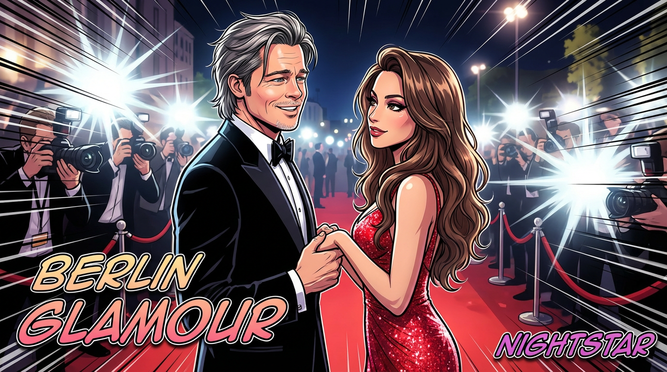 Brad Pitt et Ines de Ramon : Premières photos officielles du couple sur le red carpet de Berlin