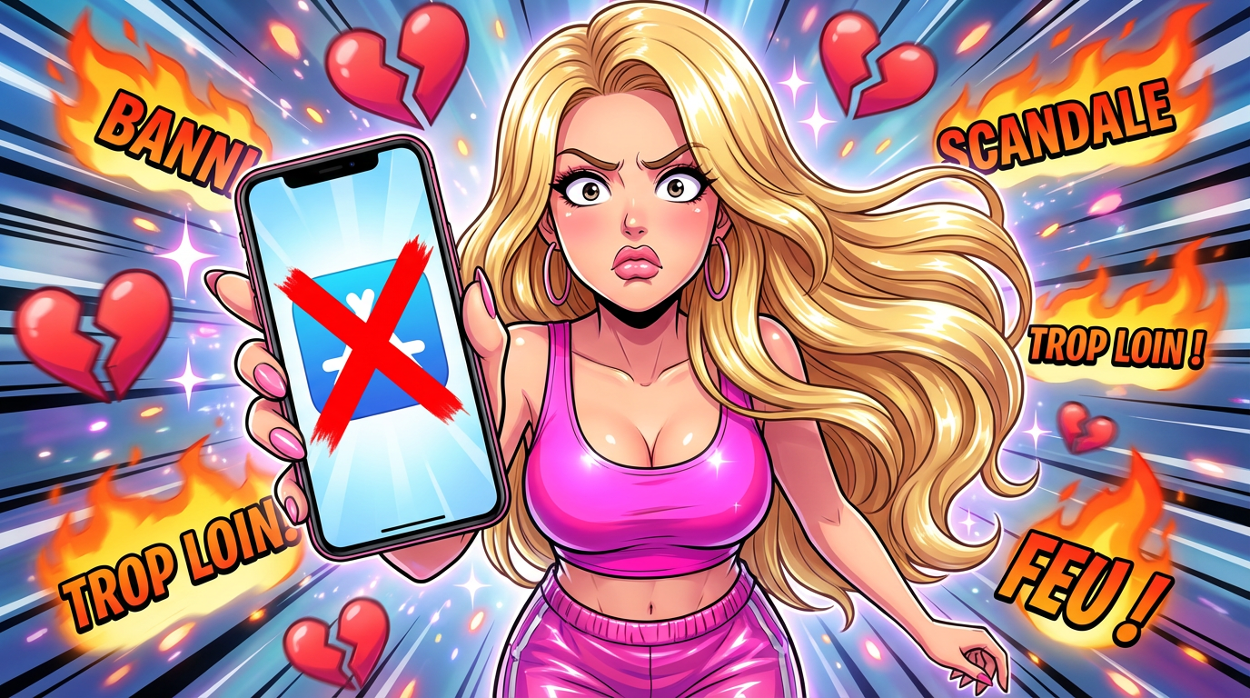 Influenceur star banni de TikTok pour vidéo controversée sur les cosmétiques